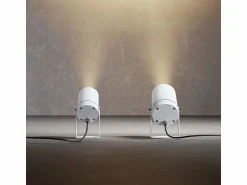 Sair XL - Foco LED redondo de 20 W IP65 3000 K - Luz de jardín para plantas o setos h38cm - Beneito faure