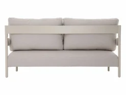 MYLIA Salón de jardín de aluminio 4 plazas - Beige - LOMAM de