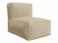 Salón de jardín de tela : 1 sofá, 2 sillones y un puf - NOUMARA de Conjunto Sofá Y Sillón