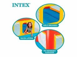 Intex Saltador hinchable Jump-o-Lene +3A rojo 112x174x174 cm