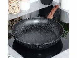 New TDK IMPORT Sartén Antiadherente de Granito de 32 cm con Mango Ergonómico y Fácil Limpieza