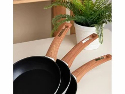 Discount Sartén Cocco Quid aluminio forjado /natural Ø28 cm Blanco