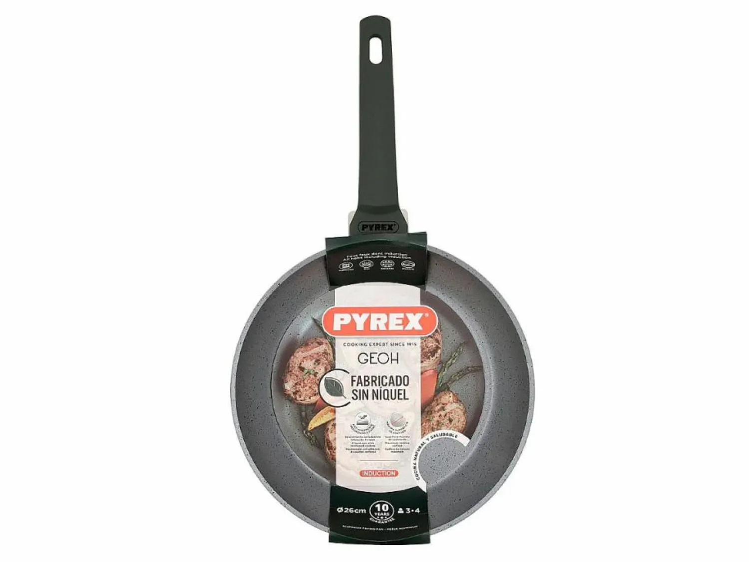 Pyrex Sartén Geoh aluminio forjado Ø26 cm