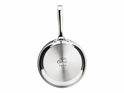 Best Sartén INOXIBAR 20 cm en acero inoxidable 18% Triply, mango ergonómico, compatible con todo tipo de fuegos e inducción Gris