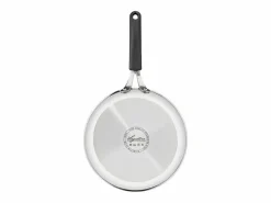 Discount Lagostina Sartén Esperta Triply 24 cm Acero Inoxidable Antiadherente Titanio Todos los Fuegos Inducción