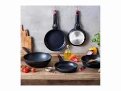 Online Sartén Óptima+ aluminio forjado negro/rojo Ø22 cm Material Y Utensilios De Cocina