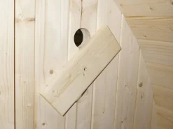 VOGUE SAUNA Sauna de exterior 4 plazas, Ancho 185 x Prof. 180 x Alt. 190 cm, ISOKYRO