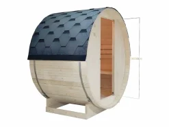 Sale Sauna de exterior 2 plazas, Ancho 185 x Prof. 120 x Alt. 190 cm, ISOKYRO Sauna De Exterior