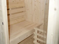 Sale Sauna de exterior 2 plazas, Ancho 185 x Prof. 120 x Alt. 190 cm, ISOKYRO Sauna De Exterior