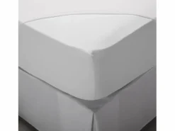 Outlet PIKOLIN Sábana bajera 200x200cm| HOME| 100% Algodón| Ajustable Blanco