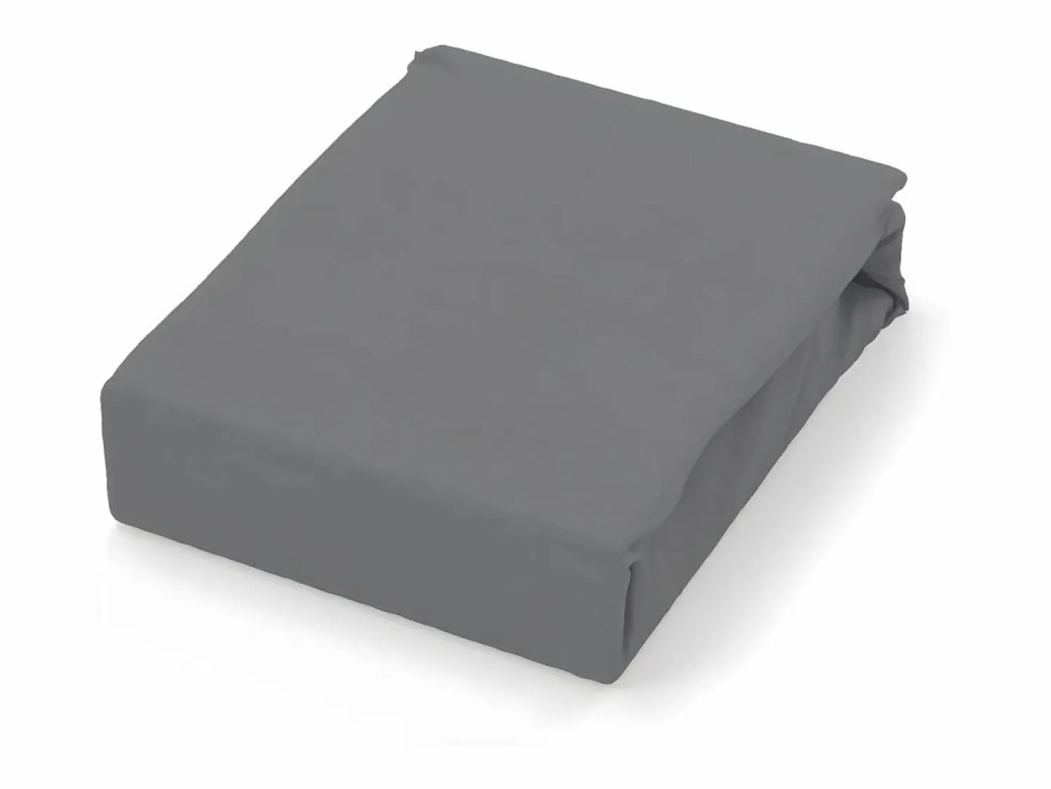 Clearance Soleil d'ocre Sábana de algodón 57 hilos 260x300 cm liso, por Gris