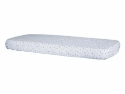 Outlet Sauthon Sábanas ajustables 140x70 cm de algodón orgánico Blanco