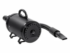 Discount Secador de Pelo para Mascotas SucceBuy de 2000 W, Velocidad Ajustable, 4 Boquillas, Color Negro