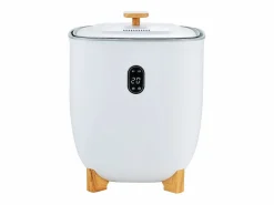 New Secador de Toallas SucceBuy, Balde Calentador de Toallas 25L, Pantalla LED, Calentamiento por el Fondo, Minutería, Blanco