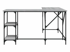 Garden Furniture Selma Escritorio madera de ingeniería Sonoma 139x139x75 cm