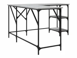 Garden Furniture Selma Escritorio madera de ingeniería Sonoma 139x139x75 cm