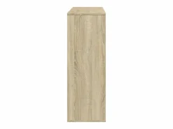 Separador de ambientes madera roble Sonoma 100x33x94,5 cm Librería
