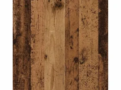 Sale Clicnbuy Separador de ambientes madera envejecida 100x33x187,5 cm Marru00f3n