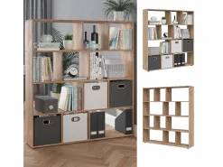 Vicco Separador de ambientes sonoma 131.6x29x143 pilar