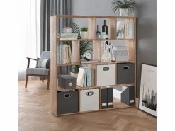 Vicco Separador de ambientes sonoma 131.6x29x143 pilar
