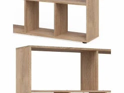 Vicco Separador de ambientes sonoma 131.6x29x143 pilar