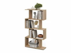 Best Separador de ambientes sonoma 70x23.8x132.1 levio Estantería