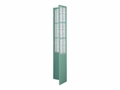 Outlet Separador de ambientes 170x120x2 cm Turquesa Estilo campestre Azul turquesa / Blanco