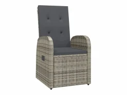 Clearance Set comedor de jardín 3 piezas con cojines ratán sintético Comedores De Jardín