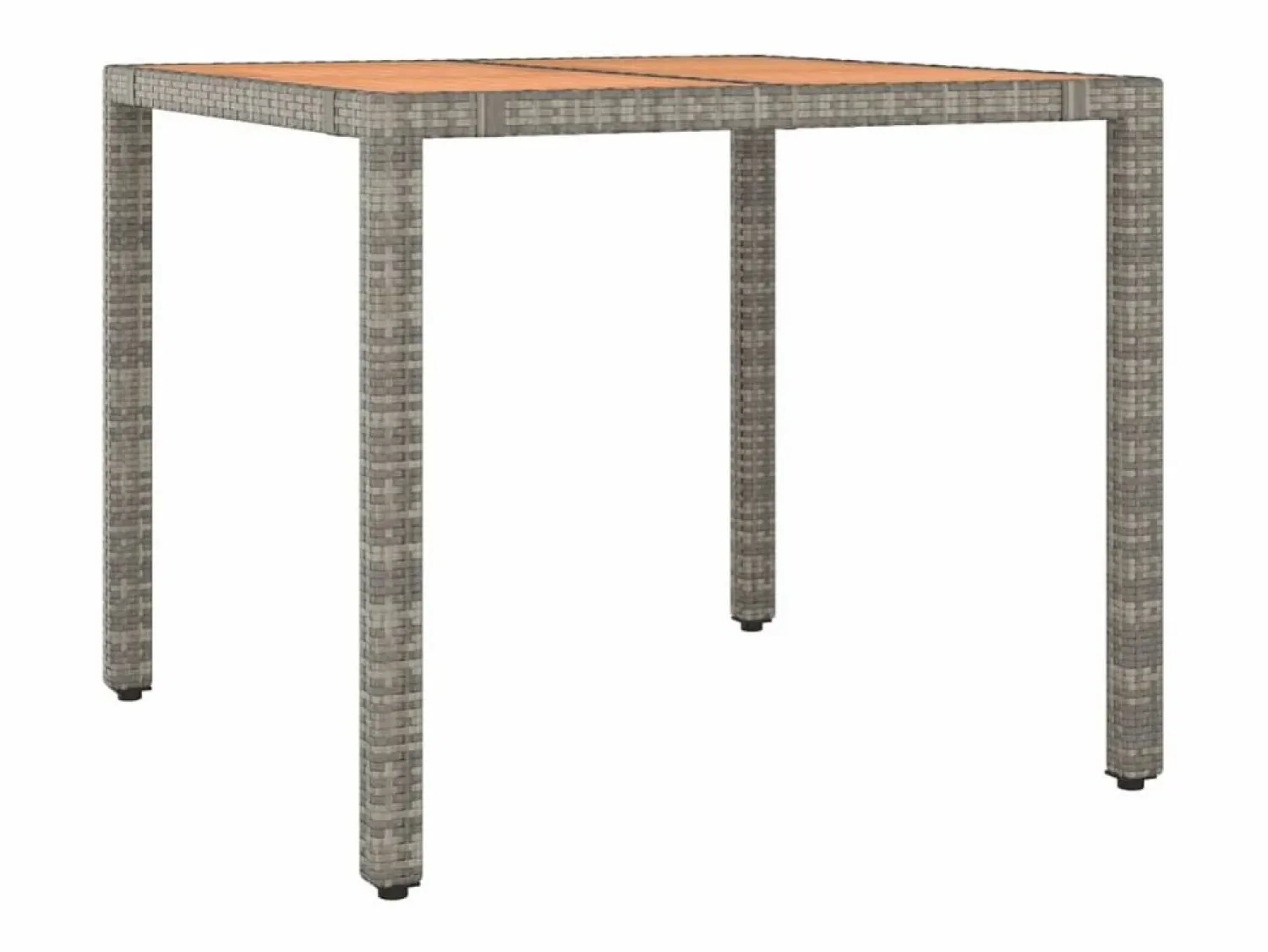 Clearance Set comedor de jardín 3 piezas con cojines ratán sintético Comedores De Jardín