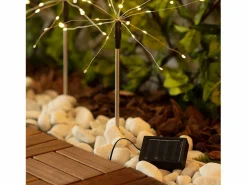 Sale Ledkia Set de 3 Pinchos LED Exterior Solar Diente de Leon 3000K Blanco Cálido Negro