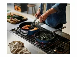 Joseph Joseph Set de 2 sartenes antiadherentes Space Folding Handle Ceramic Non-stick , ahorro de espacio, mangos plegables, aptas para inducción,