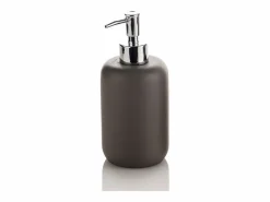 Discount Set de accesorios de baño dispensador vaso jabonera portaescobillas Zara Gris
