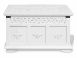 Discount Set de baúles de almacenamiento 2 unidades ES402873 Blanco