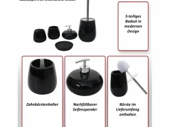 MCW Set de baño -C72 (5 piezas),