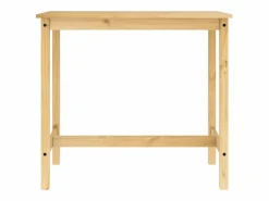 New Set de bar 3 piezas madera maciza de pino Mesa Alta