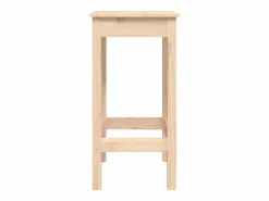 Clearance Set de bar 3 piezas madera maciza de pino Mesa Alta