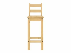 vidaxl Set de bar 5 piezas madera maciza de pino