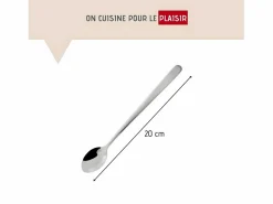 Fackelmann Set de Cucharas Cóctel Acero Inoxidable (19 cm)