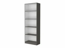 Best Set de estanteria de oficina home de 3 piezas en melamina con estantes y 2 puertas , 180.6 cm X 188.4 cm X 29.9 cm , Librería