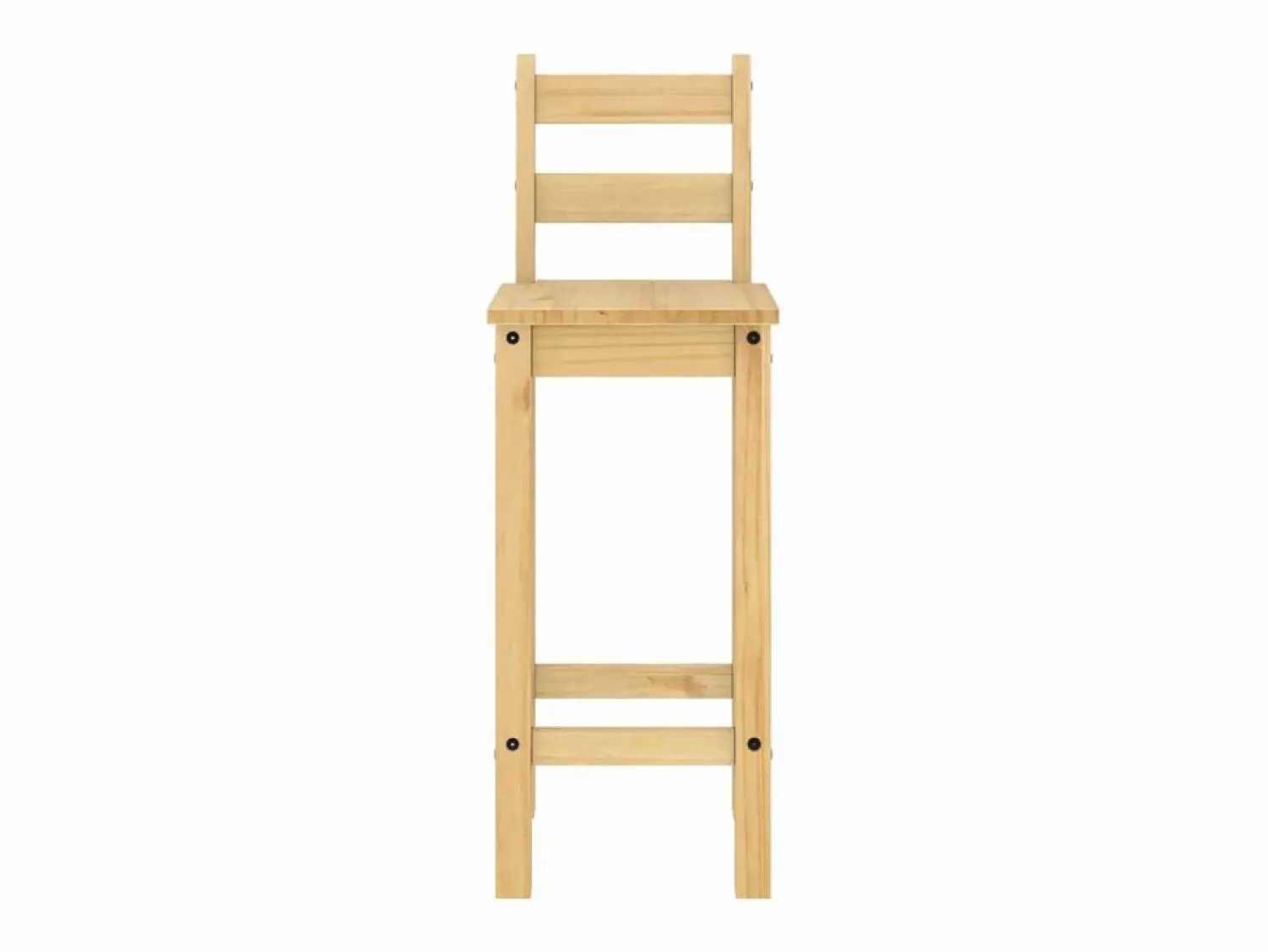 vidaxl Set de mesa alta y taburetes de bar 3 pzas madera maciza pino