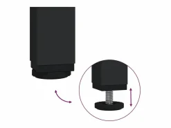 Best vidaxl Set de muebles baño 3 pzas madera contrachapada roble ahumado Marru00f3n