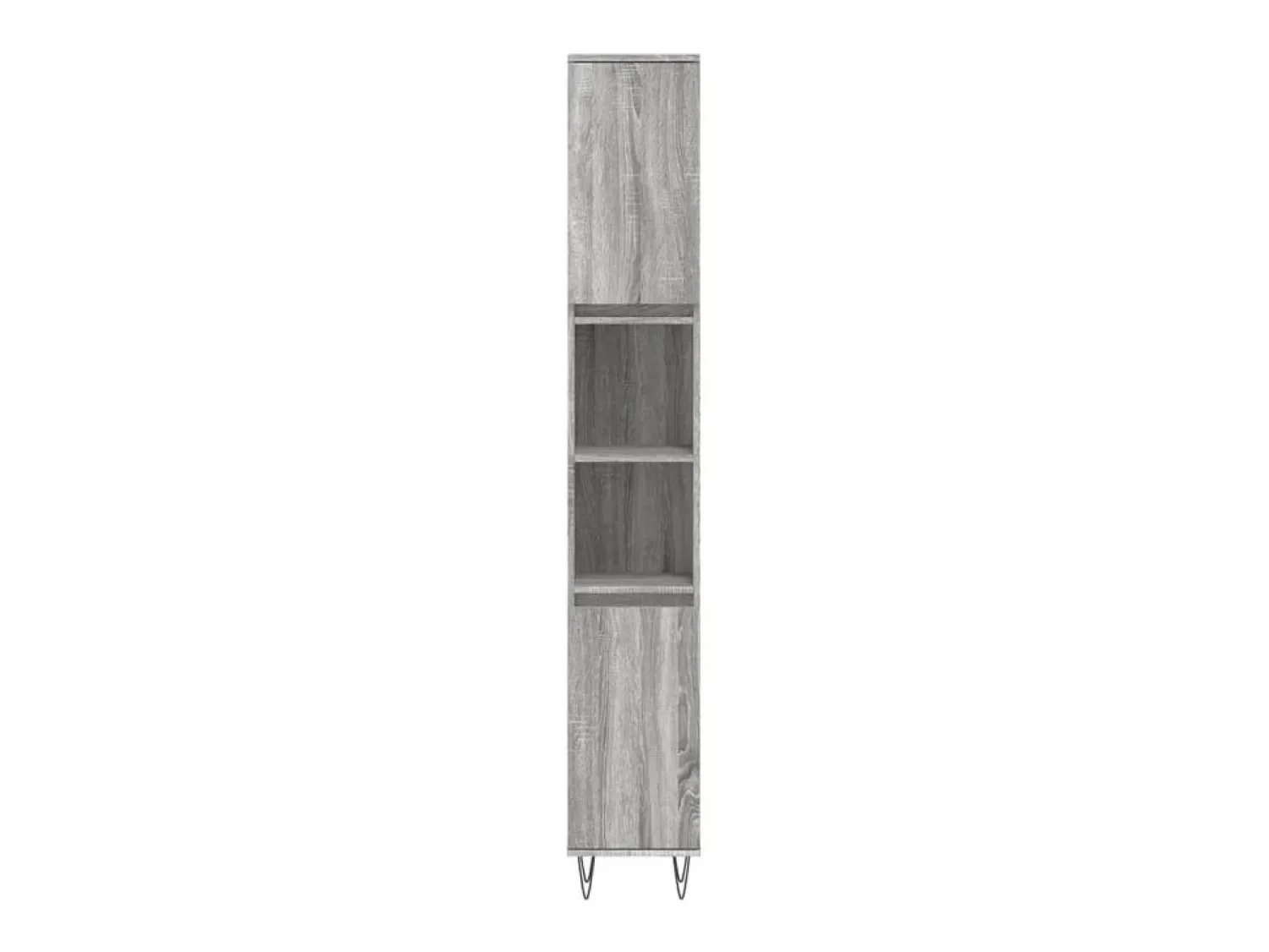 Sale vidaxl Set de muebles de baño 3 pzas madera contrachapada sonoma Gris