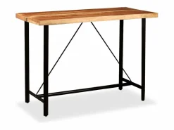 vidaxl Set de muebles de bar 7 piezas madera de acacia y reciclada