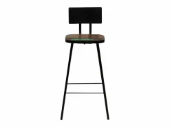 vidaxl Set de muebles de bar 3 pzas madera maciza reciclada