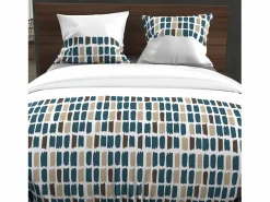 Clearance Set funda nórdica de algodón 57 hilos 260x240 cm FABIO Ropa De Cama|Juego De Sábanas