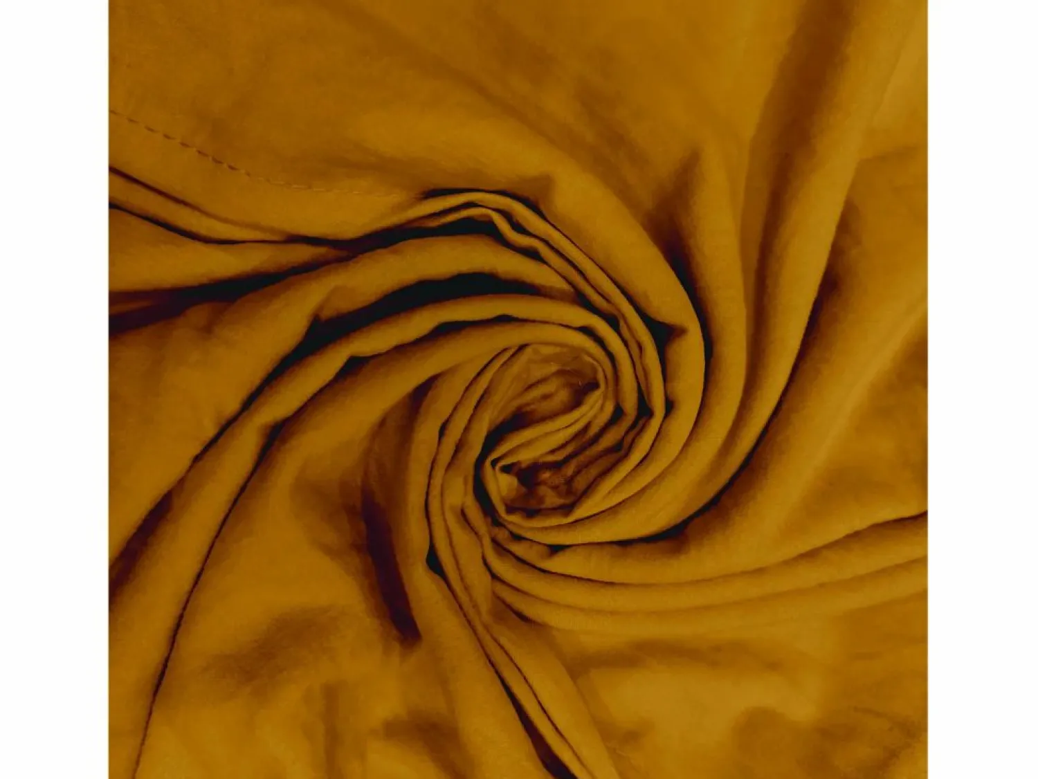 Soleil d'ocre Set funda nórdica de microfibra lavada 240x220 cm BOHEME Honey Amarillo