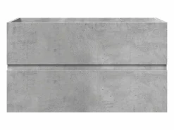 Hot vidaxl Set muebles de baño 2 piezas madera contrachapada hormigón Gris
