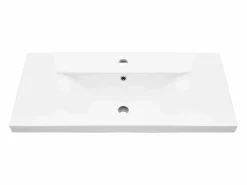 Hot vidaxl Set muebles de baño 2 piezas madera contrachapada hormigón Gris