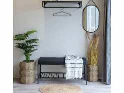 Best Set van 2 ronde SARBAS manden – Natuurlijk zeegras Cesta