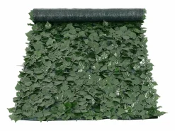 Clearance Seto Artificial SucceBuy Valla de Hoja de Hiedra Artificial, 99.06 x 248.92 cm, con Respaldo de Malla Verde